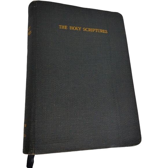 Antique 1919 The Holy Scriptures Bible Jewish Publication Society - Picture 1 of 11